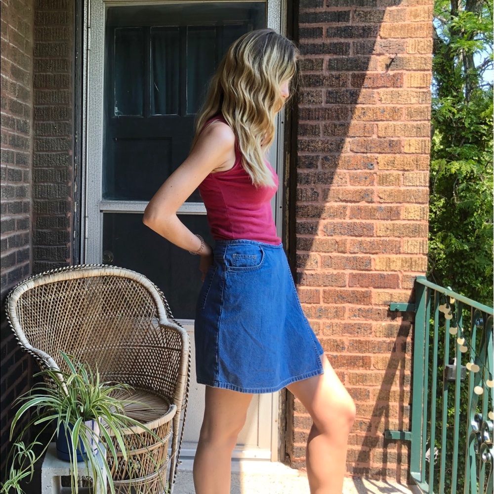Vintage Sonoma Jean Skort - Picture 5 of 8
